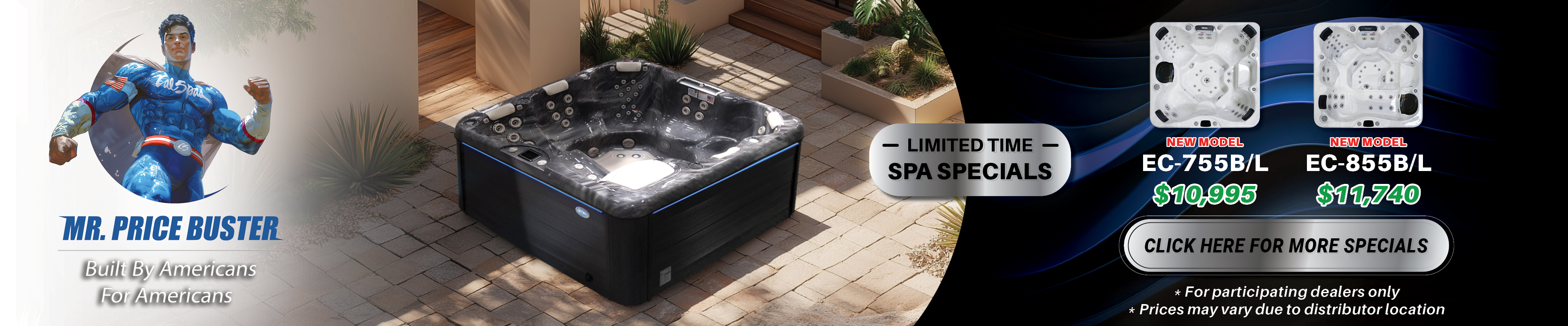 Calspas hot tub being used in a family setting - Saint Paul