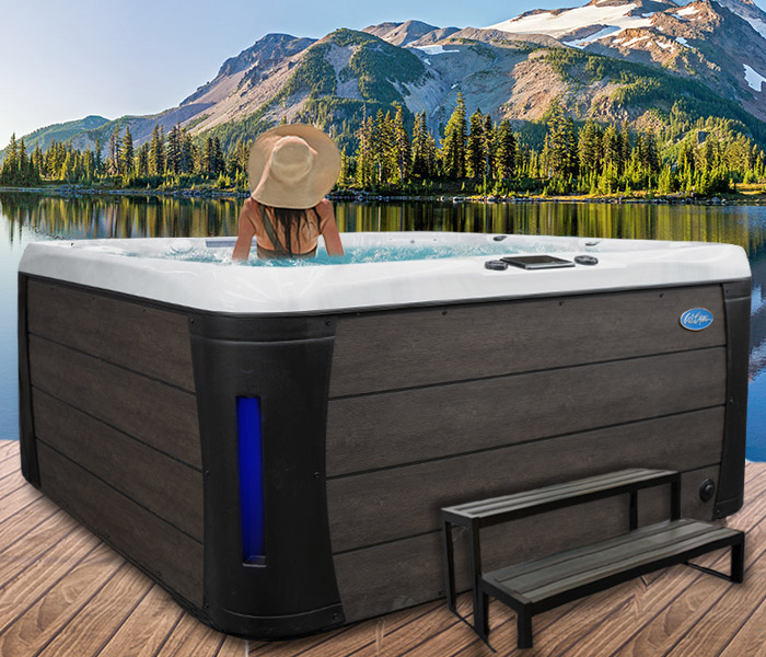 Calspas hot tub being used in a family setting - hot tubs spas for sale Saint Paul